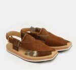 Kaptaan Chappal Original Animal Skin - Cow Leather