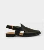 Black Peshawari Chappal DZ15 - Image 2